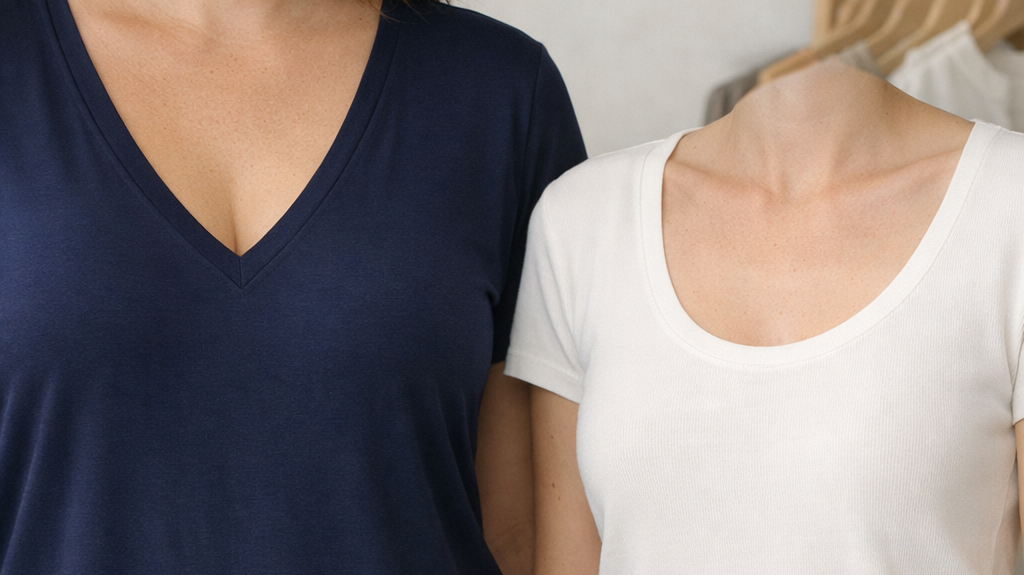 V-neck vs Scoop Neck: Which Is More Flattering?