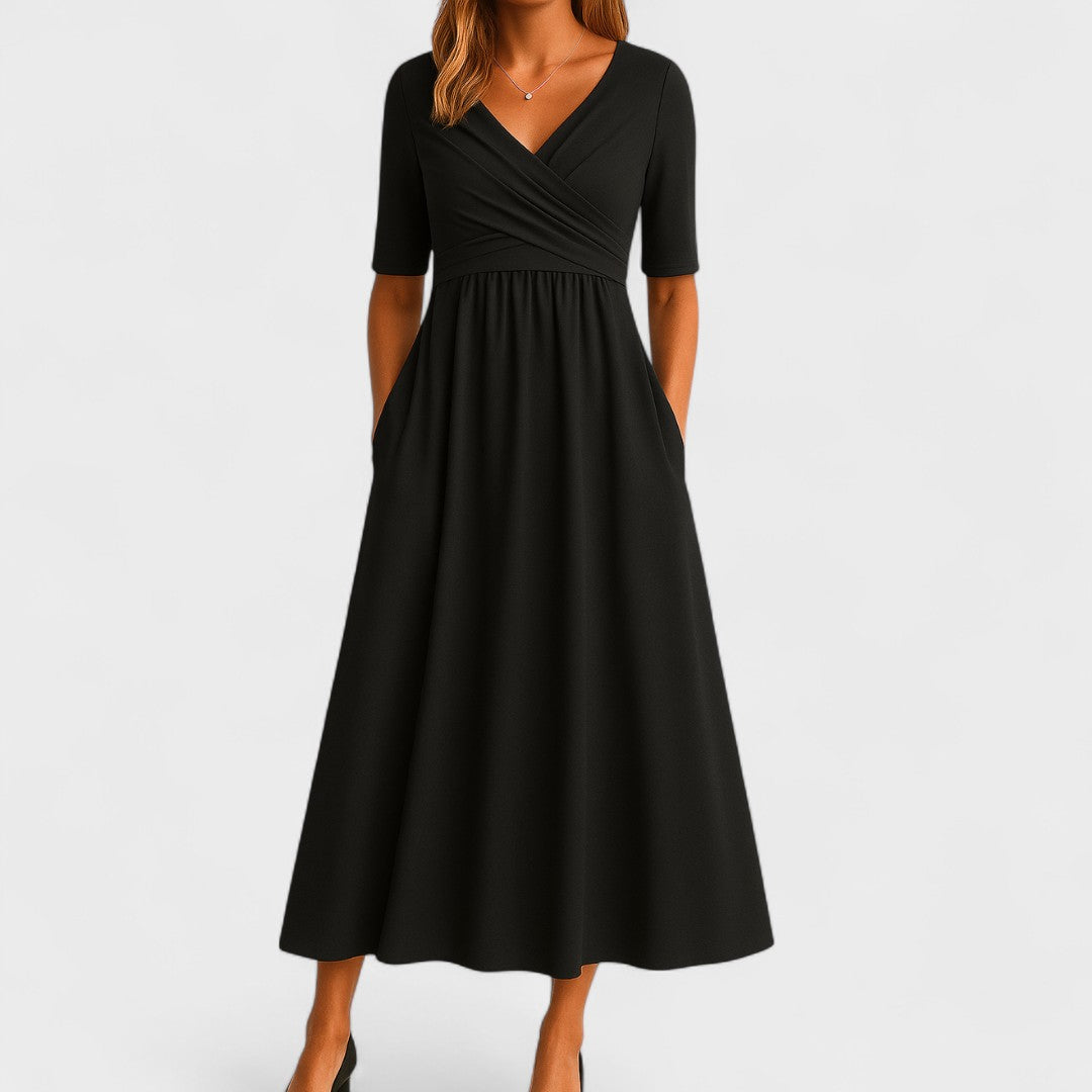 Alegra - Elegant Midi Dress
