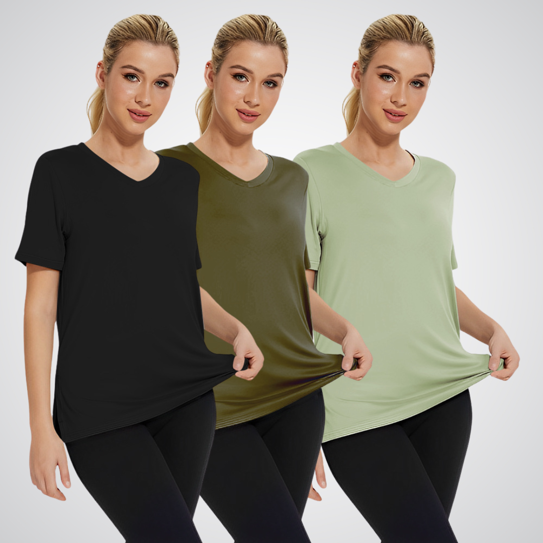 Louiza - Casual Loose Fit Tee (Pack of 3)