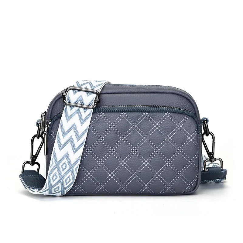 Beryl - Refined Leather Shoulder Bag