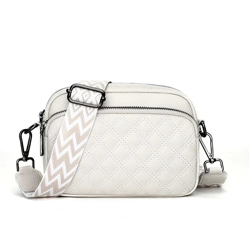 Beryl - Refined Leather Shoulder Bag