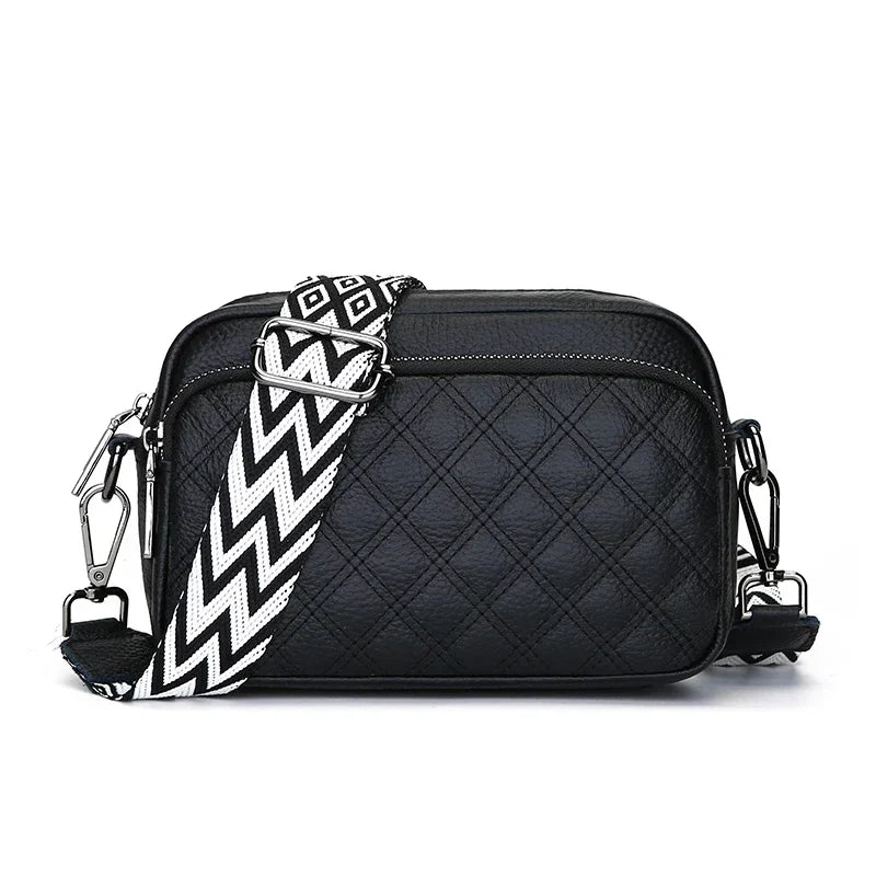 Beryl - Refined Leather Shoulder Bag