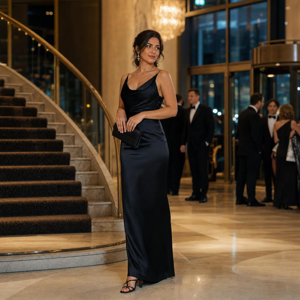 Black Tie Dress Code for Women Australia