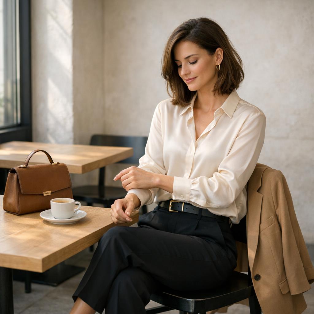 How to Look Classy in a Blouse