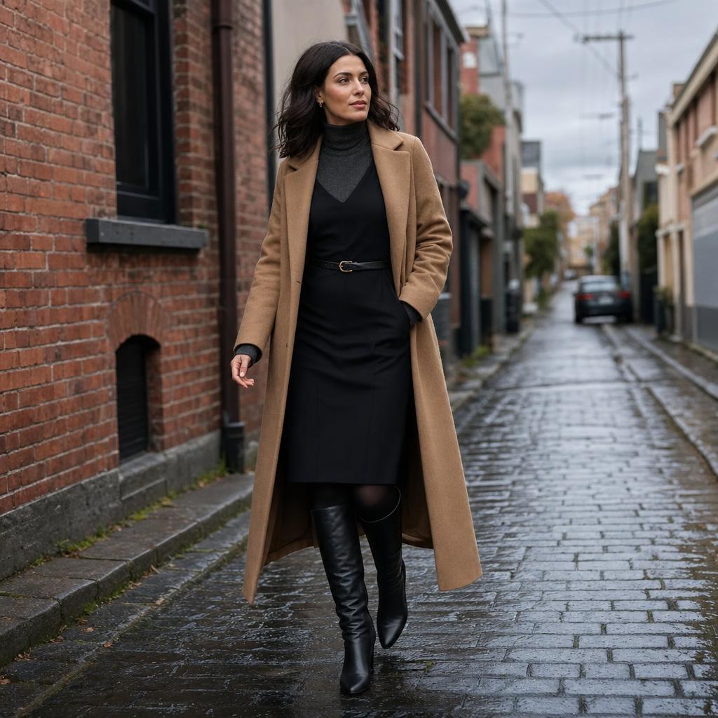 How to Style a Dress in Winter Australia