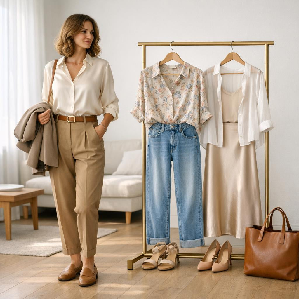 What to wear with a blouse: outfit ideas that just work