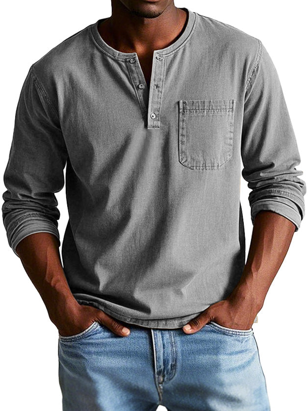 Harry - Denim Shirt With Pocket