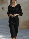 Vickey - Luxurious Midi Dress