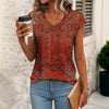 Eda - Casual Outing Confident Blouse - Flowy