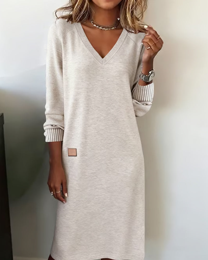 Mathilda - Stylish Casual Sweater Dress