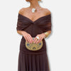 Estelle - Elegant Dress With V-Neckline