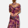 Estelle - Elegant Dress With V-Neckline