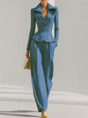 Amaya - Cobalt Blue Slim-fit Suit