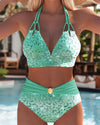 Peri - Flattering & Feminine Print Bikini Set