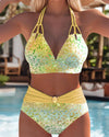 Peri - Flattering & Feminine Print Bikini Set