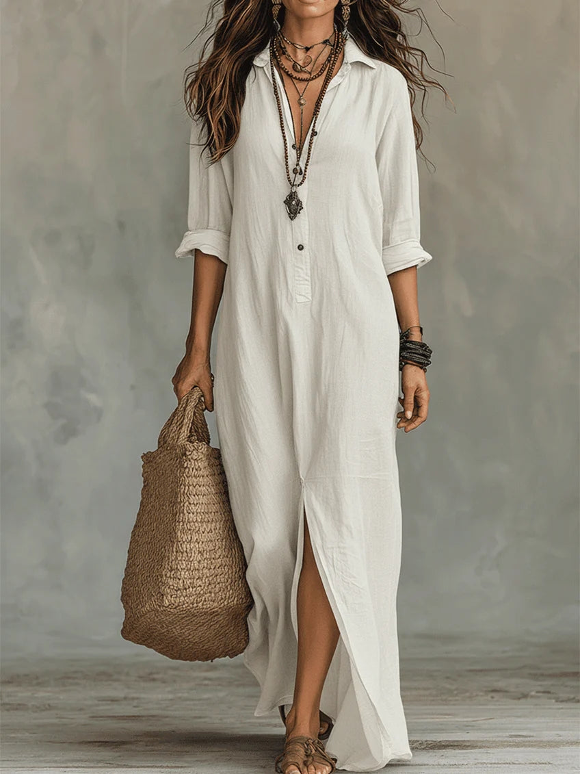 Dianna - Maxi Shirt Dress