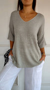 Lana - Timeless V-Neck Top