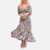 Estelle - Elegant Dress With V-Neckline