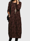 Naomi - Casual Round-Neck Dress