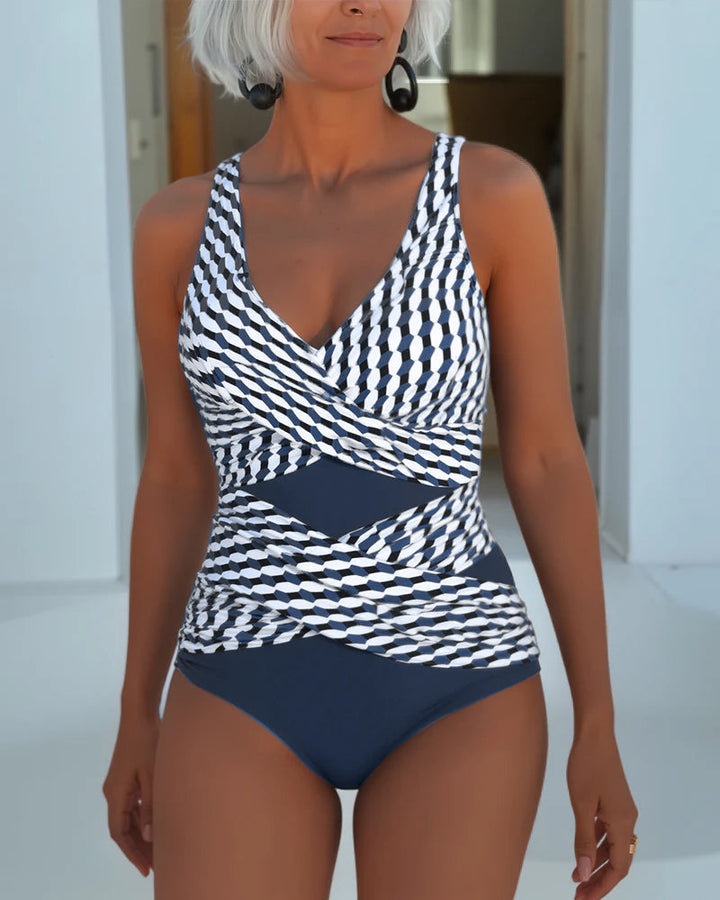 Hazal - Elegant Cross-Over swimsuit