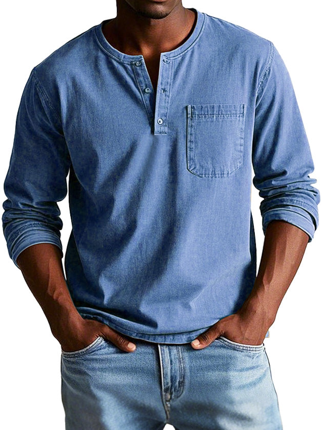 Harry - Denim Shirt With Pocket