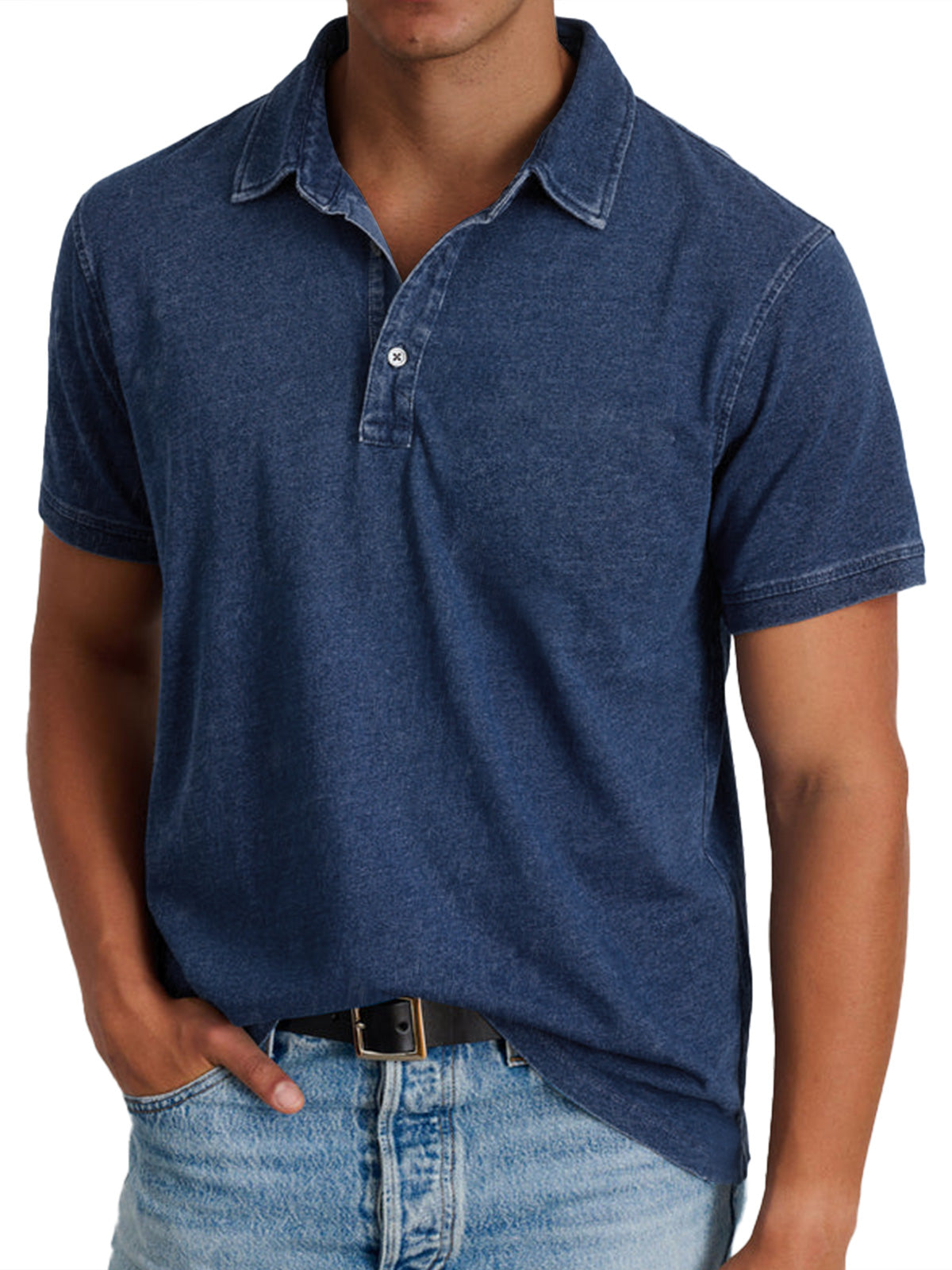 Mike - Polo shirt with collar