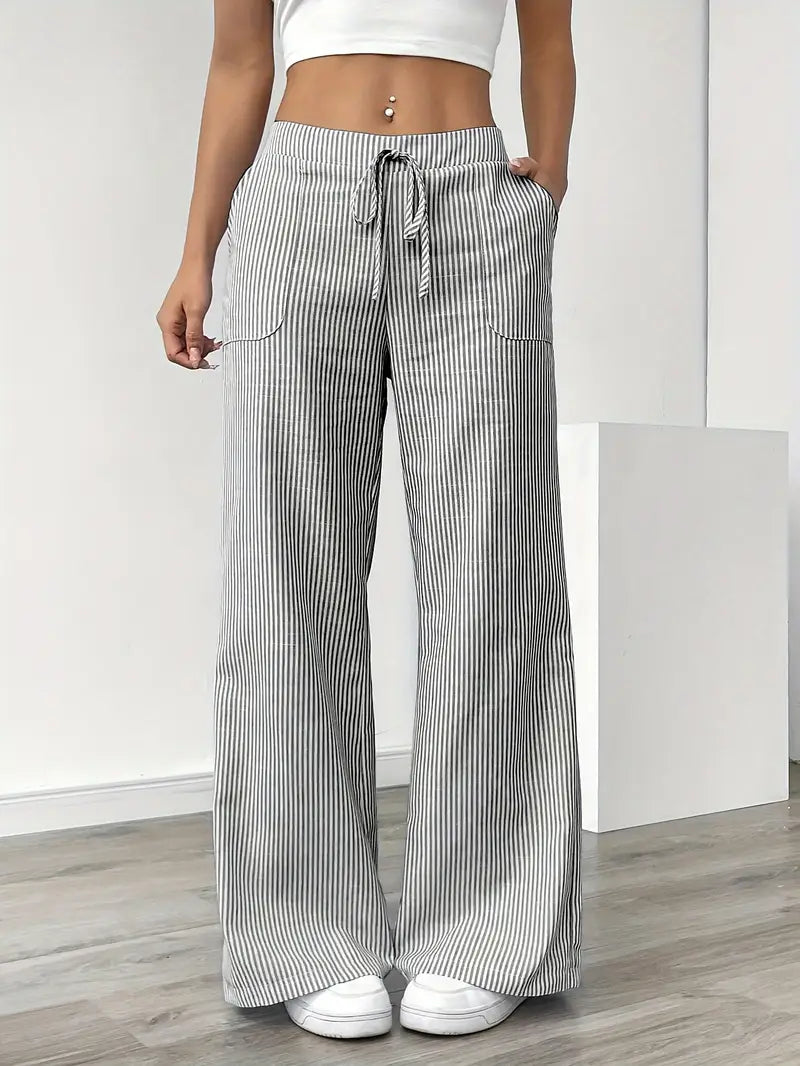 Natali - Elegant Striped Pant