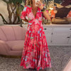 Dionne - Vibrant Floral Dress
