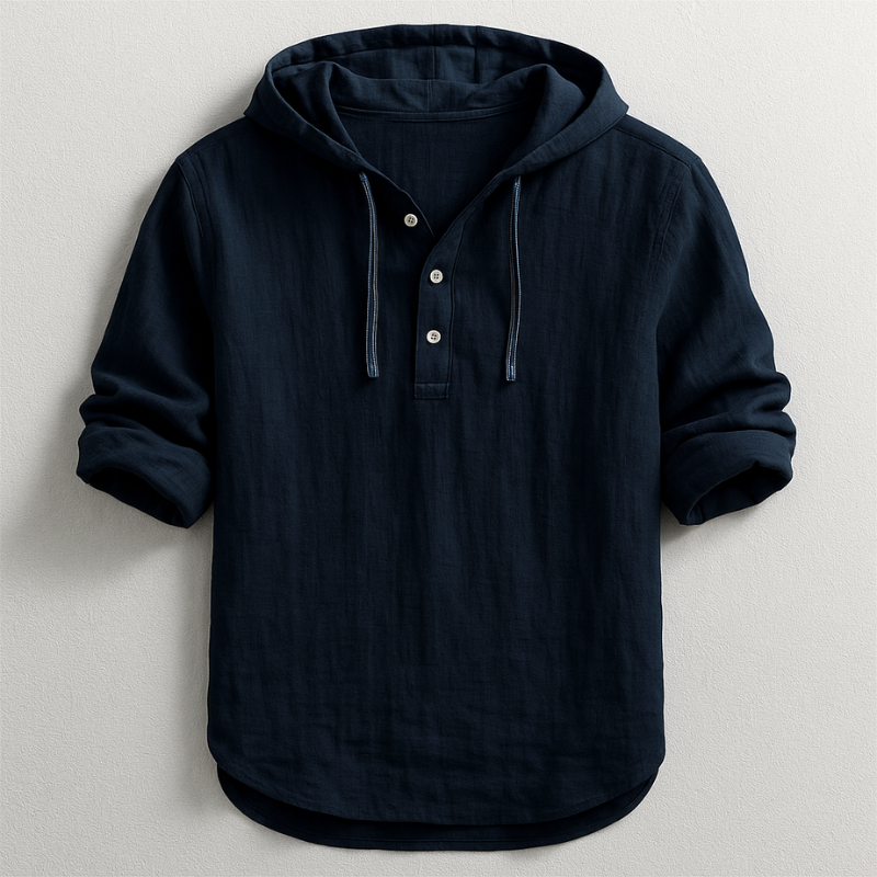 Luke - Stylish Casual Hooded Shirt