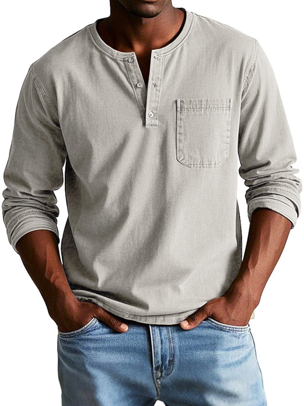 Harry - Denim Shirt With Pocket