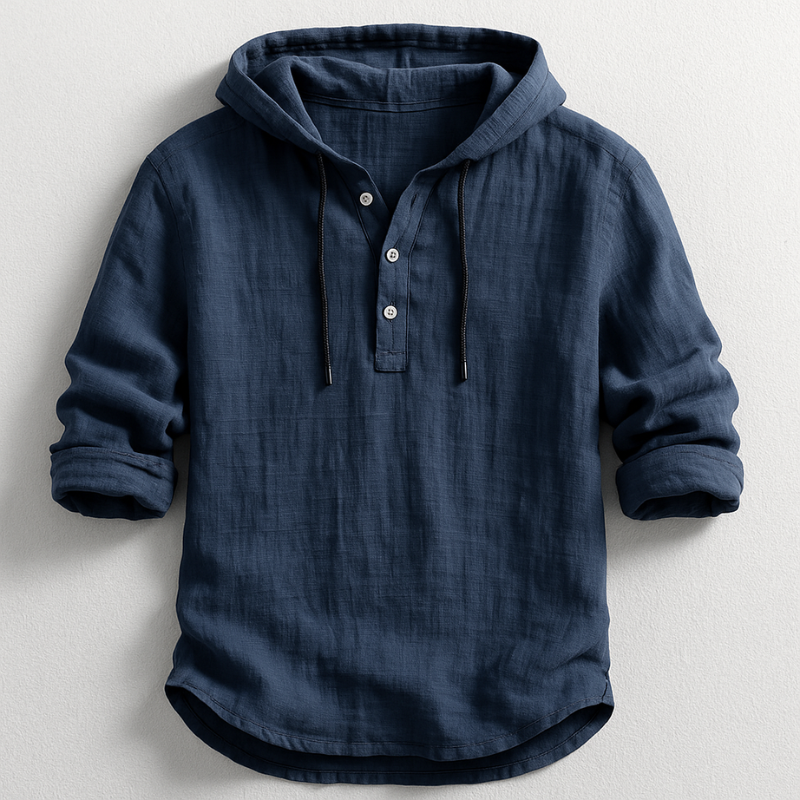 Luke - Stylish Casual Hooded Shirt