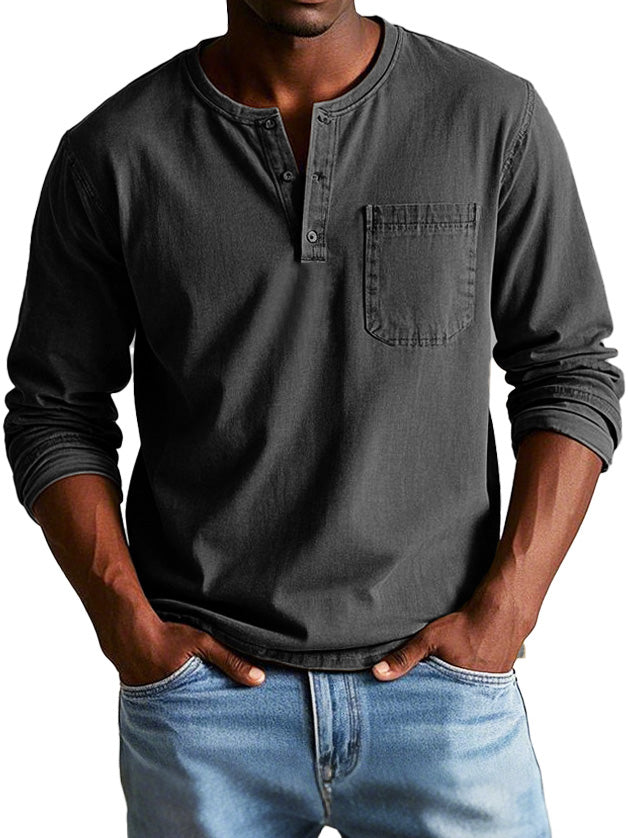 Harry - Denim Shirt With Pocket
