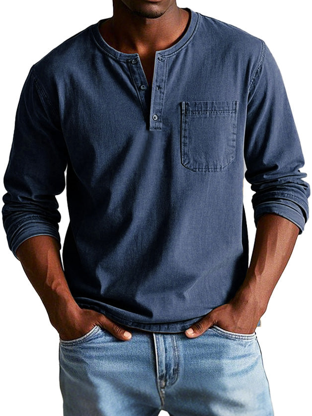 Harry - Denim Shirt With Pocket