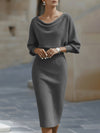 Vickey - Luxurious Midi Dress