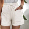 Ammora - Effortless Linen Blend Shorts