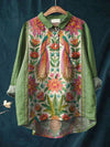 Isabelle - Tropical Peacock Shirt