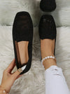 Donna - Knit Slip-On Flats