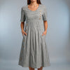 Paulina - Striped Midi Dress