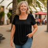 Nara - Pleated Comfort Top