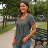 Nara - Pleated Comfort Top