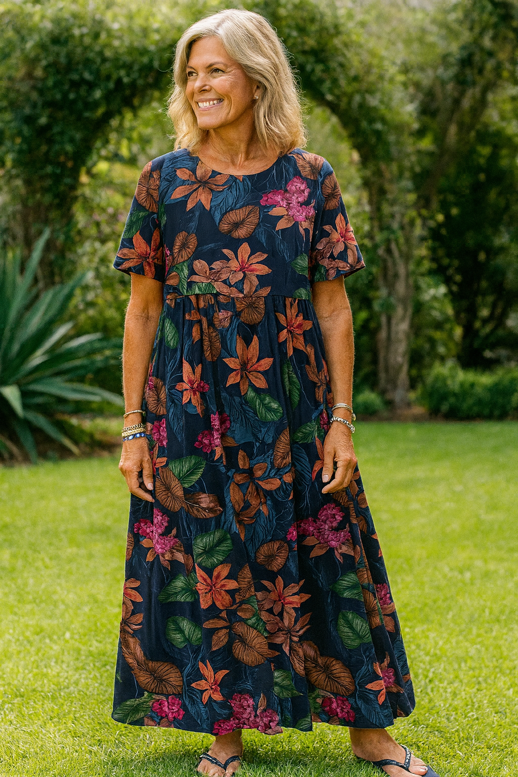 Sophie - Breezy Floral Maxi Dress – Where Comfort Meets Confidence