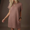 Isadore - Elegant Contour Midi Dress