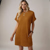 Isadore - Elegant Contour Midi Dress