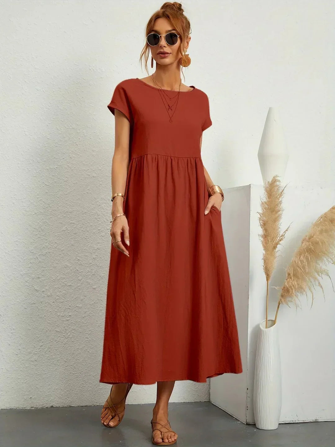 Nora - Relaxed Midi Dress