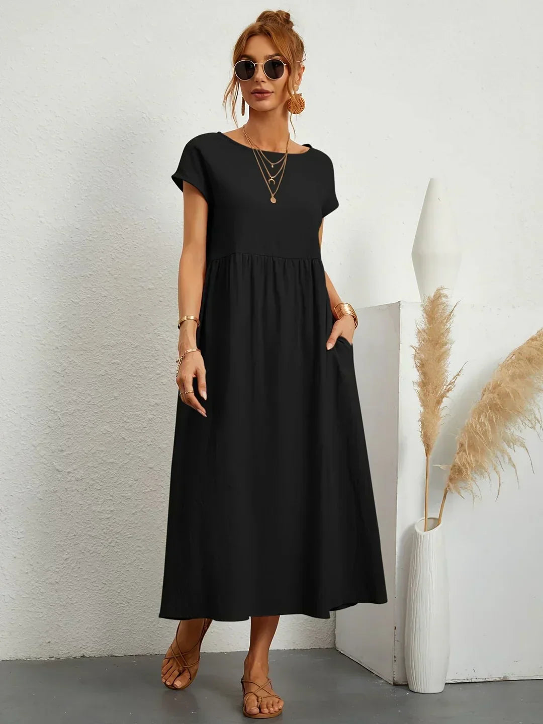 Nora - Relaxed Midi Dress
