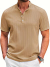 Nick™ - Retro Striped Linen Shirt