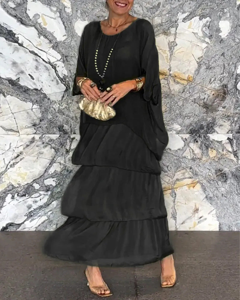 Natalia - Chiffon Wrap Dress