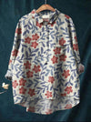 Iris - Vintage Floral Blouse