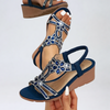 Ellie - Orthopedic Sandals with Wedge-Shaped Sole