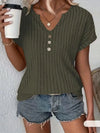 Lori - Ribbed tee "Sunday Picnic" – Fresh & feminine
